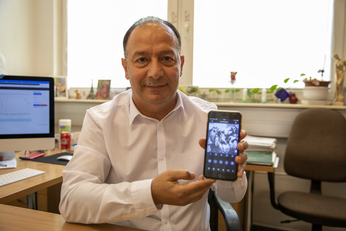 Prof. dr hab. Hazem M. Kalaji z Katedry Fizjologii Roślin Instytutu Biologii SGGW