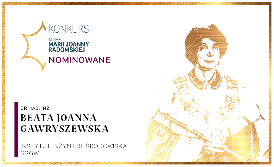 Rozmowa z dr hab. inż. Beatą Joanną Gawryszewską z Katedry Sztuki Krajobrazu Instytutu Inżynierii Środowiska Szkoły Głównej Gospodarstwa Wiejskiego w Warszawie –