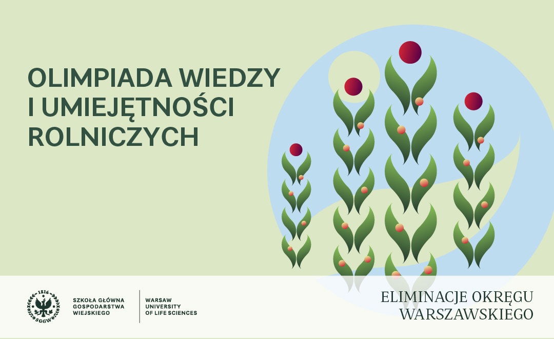 źdźbła zboża z cząstek SGGW