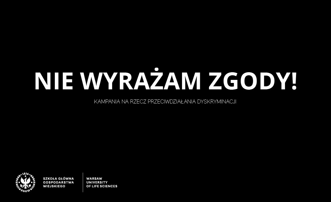 Nie wyrażam zgody #DYSKRYMINACJA_TO_OBCIACH