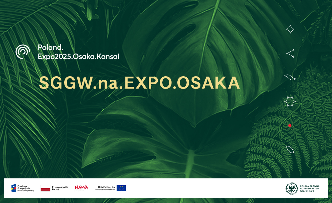 napis SGGW na EXPO